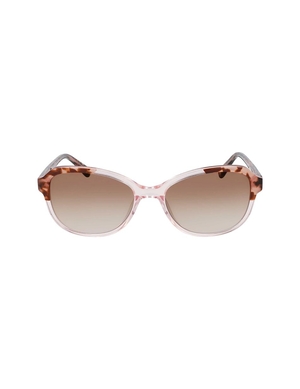 Taille étroite Anne Klein Crystal Oval Sunglasses   | NIS-9721618